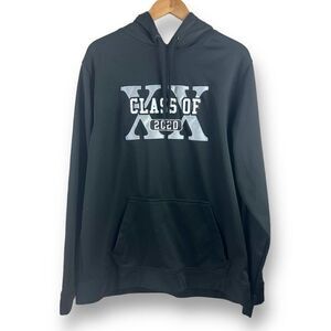 Jostens Performance Black Hoodie Class of 2020 Size M